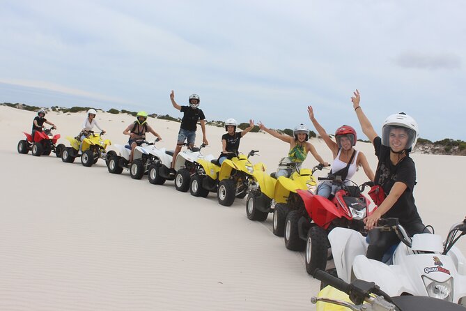 1 Hour Quad Biking with Quadzilla at the Dunes in Atlantis - Getting kitted up and learning fast without feeling rushed