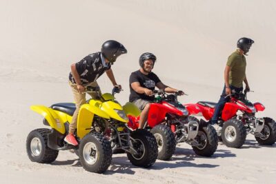 30 minutes Quad Biking, FREE Sandboarding and Content Creation