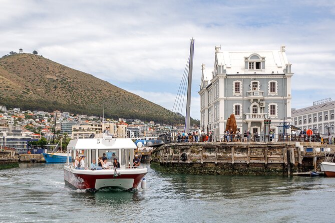 30min Harbour Boat Cruise Cape Town - Drinks and the Cash Bar Setup