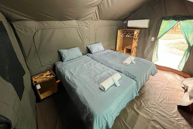 4 Day Dumela Tented Camp at Kruger National Park - Day 1 From OR Tambo to Motlala: Sunset Safari and a Boma Fire Lunch