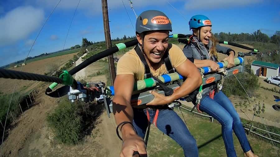 Adrenalin Addo Adventure Park: Zip Line and Giant Swing - The Short Raft Crossing And Bush Walk Before You Fly