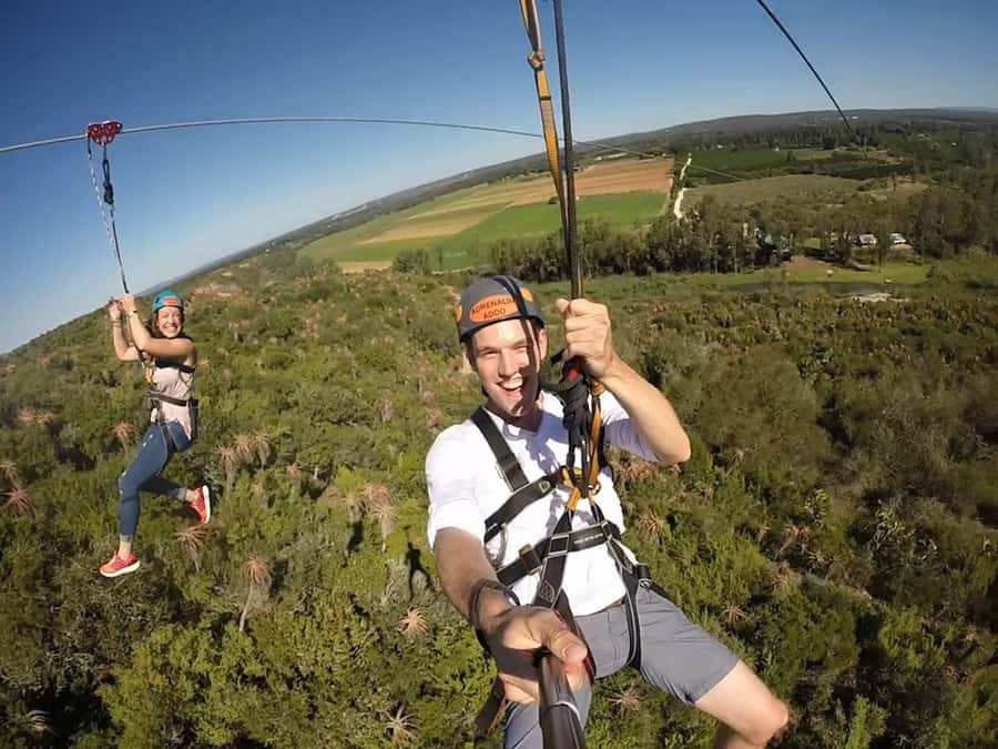 Adrenalin Addo Adventure Park: Zip Line and Giant Swing - Speed That Feels Real, But Can Change With Wind