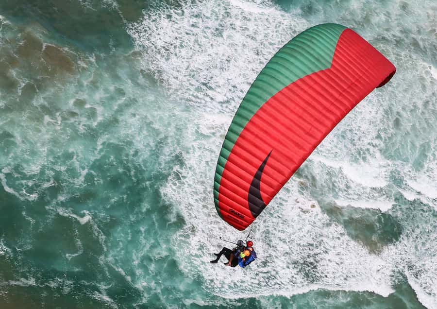 Adventure Tandem Paragliding Flight - Meeting at Dolphin Paragliding, Then Getting Fit for Flight