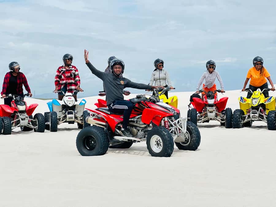 AFFORDABLE Atlantis Dunes Quad Bike tour with PHOTOSHOOT - Getting to Atlantis Dunes from Cape Town, and the Uber signal issue