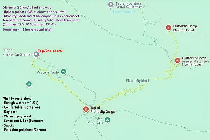 African Wonder of Nature Table Mountain Hike. - Westin pickup and a 7:00 am start: why timing matters on this mountain
