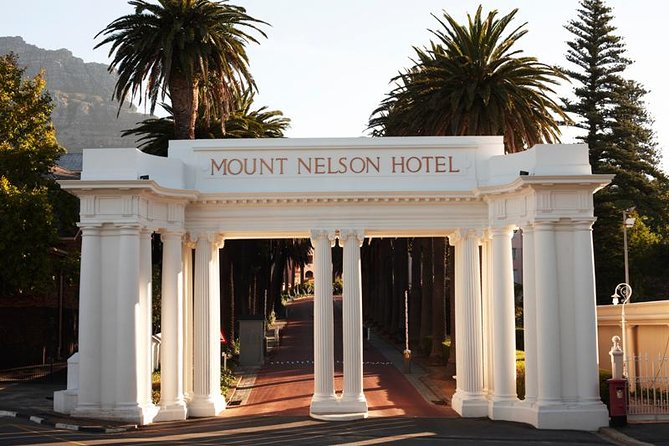 Afternoon High Tea at Mount Nelson Hotel from Cape Town - Mount Nelson Hotel and the 2:30 pm Table Mountain tea view