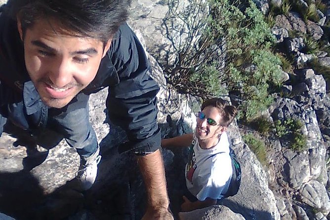 An exciting scramble on Table Mountain - Why the India Venster route feels like a better way up Table Mountain