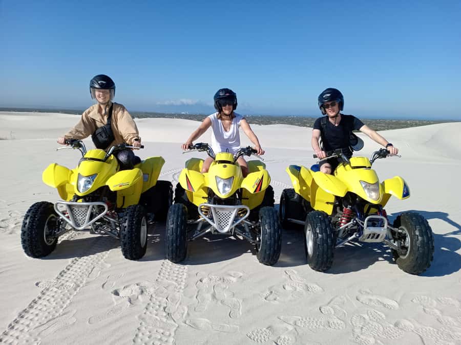 ATLANTIS DUNES-CAPE TOWN: ATV ADVENTURE & PHOTO SESSION - The 30 to 45 minute ride: what the day schedule feels like