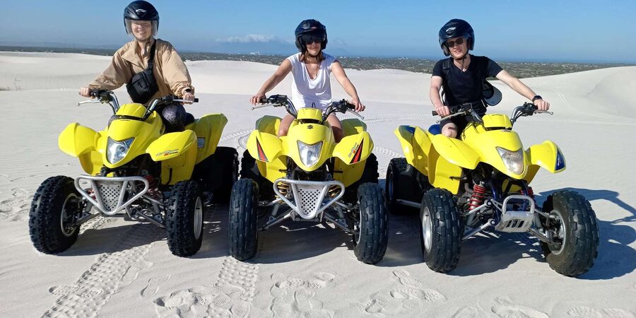 ATLANTIS DUNES-CAPE TOWN: ATV ADVENTURE & PHOTO SESSION - Dunes bashing and guided quad biking: the fun mechanics