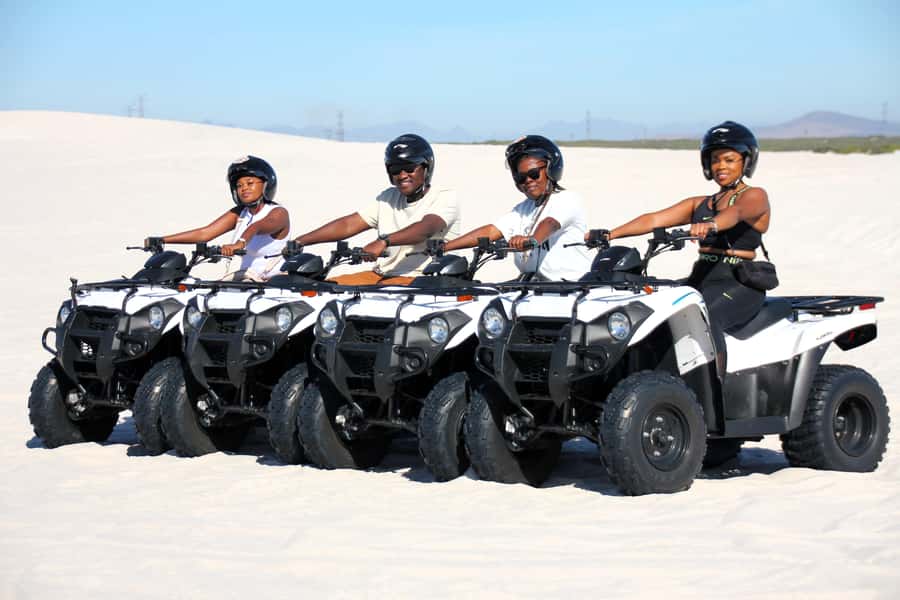 ATLANTIS DUNES-CAPE TOWN: ATV ADVENTURE & PHOTO SESSION - Getting to Witzands Aquifer Nature Reserve and finding Ezey Tours