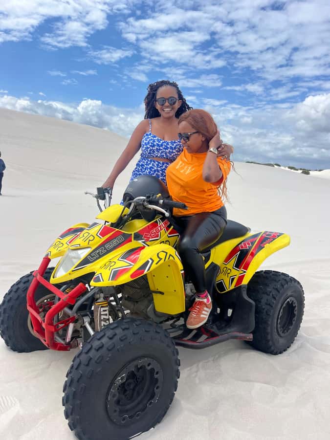 ATV Atlantis dunes: PHOTOSHOOT & VIDEOS - Price and value: the $24 quad ride, plus the permits you must plan for