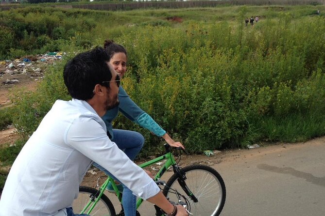 bicycle tour soweto - Township walk breaks, mineworker hostel time, and local life on foot