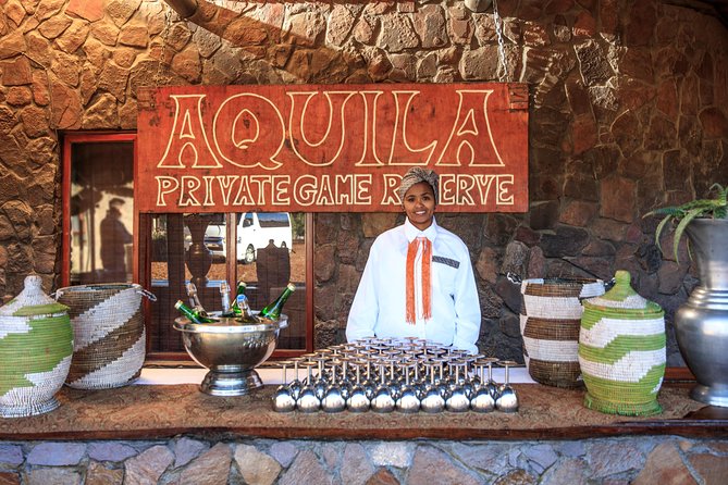 Big Five Game Reserve Wildlife Safari from Cape Town - Lunch at the lodge: fuel, toilets, and a reset before heading back