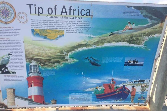 Cape Agulhas,, Where the 2 oceans meet - Private Pickup at the V&A Waterfront: The Easiest Way to Start South