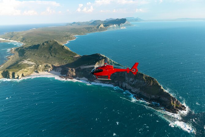 Cape of Good Hope Helicopter Private Tour with Stellenbosch Wine Tasting & Lunch - When strong wind hits: the Robben Island reroute