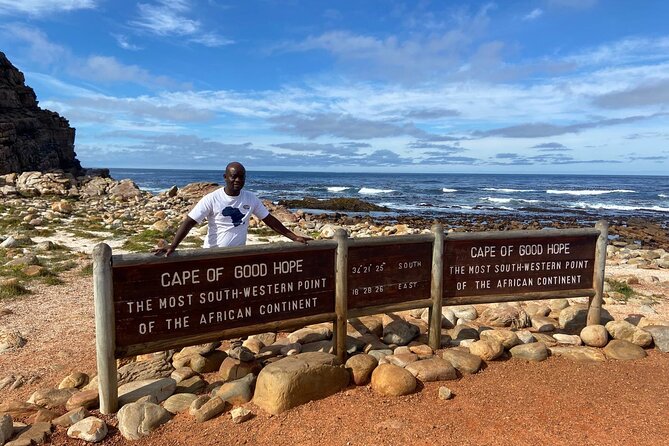 Cape of Good Hope & Penguins Boulder's Beach in Private Car - Muizenberg and Noordhoek: surf-photo stop and a coffee reset