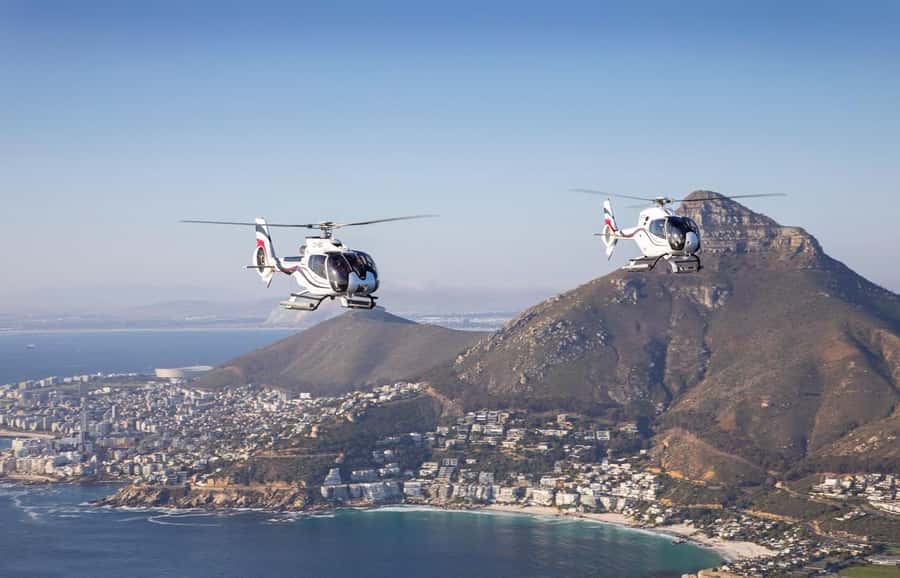 Cape Town: 12 Apostles Scenic Helicopter Flight - The flight route: Table Mountain and the Twelve Apostles from above