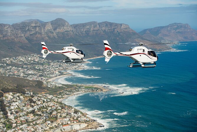 Cape Town: 25min Helicopter Flight with Complimentary Boat Cruise - Flying Two Oceans in 25 Minutes from the V&A Waterfront