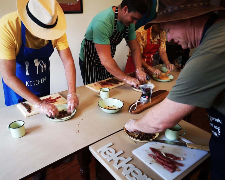 Cape Town: Afrikaans Culture And Making Traditional Biltong - Arrival starts with a bottle drink, snacks, and an easy welcome