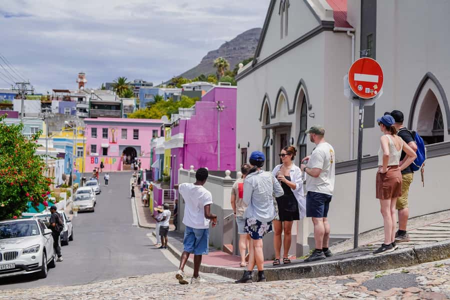 Cape Town: Art, Culture & History Walking Tour - Bo-Kaap: colored houses, Auwal Masjid, and Wale Street photos