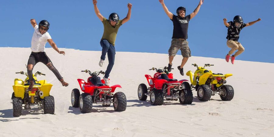 Cape Town: Atlantis Dunes Quad Bike & Free Sandboarding Tour - Small group reality: limited to 8, instructor-led pace
