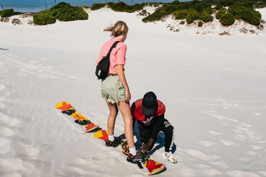 Cape Town: Atlantis White Sand Dunes Sandboarding Adventure - The physical part nobody sells: walking back up