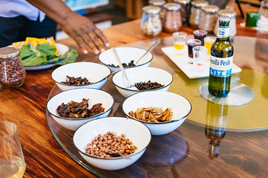 Cape Town: Authentic African Cuisine Cooking Experience - The welcome tasting: starter snacks and African drinks