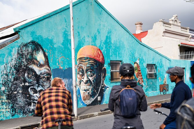 Cape Town City and Woodstock Bicycle Tour - Old Biscuit Mill and the Woodstock street art angle
