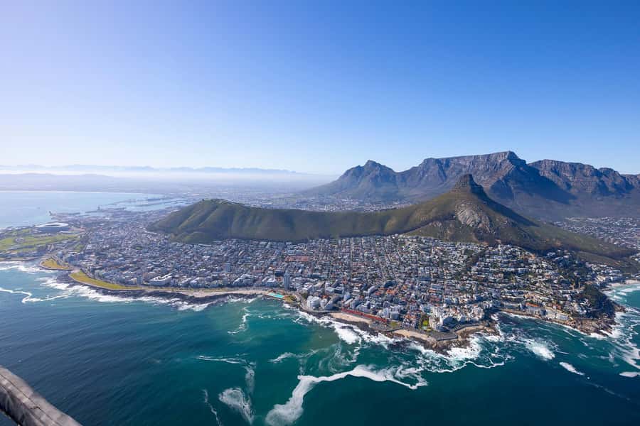 Cape Town City Center Helicopter Flight - 12Min - Table Mountain From Above: The View That Makes Cape Town Make Sense