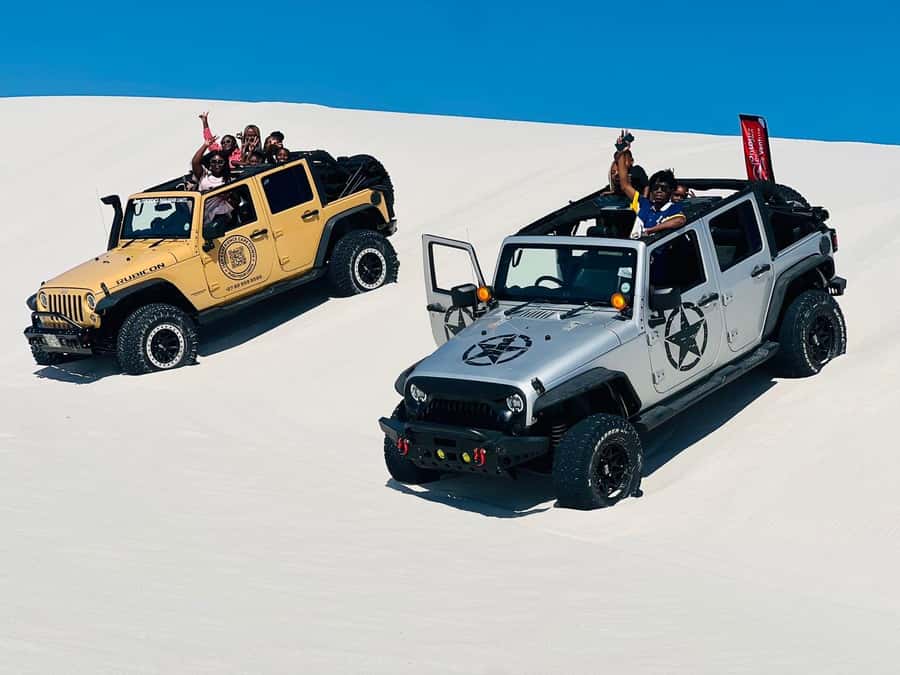 Cape Town Desert Thrills: Dune Jeep Venture - Getting started at Atlantis Dunes and finding the right people