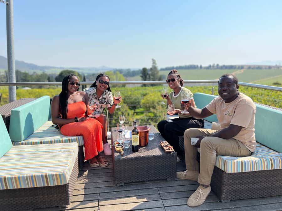 Cape Town: Franschhoek and Wine Tram Tour - Stellenbosch and the Mandela prison stop, a meaningful pause