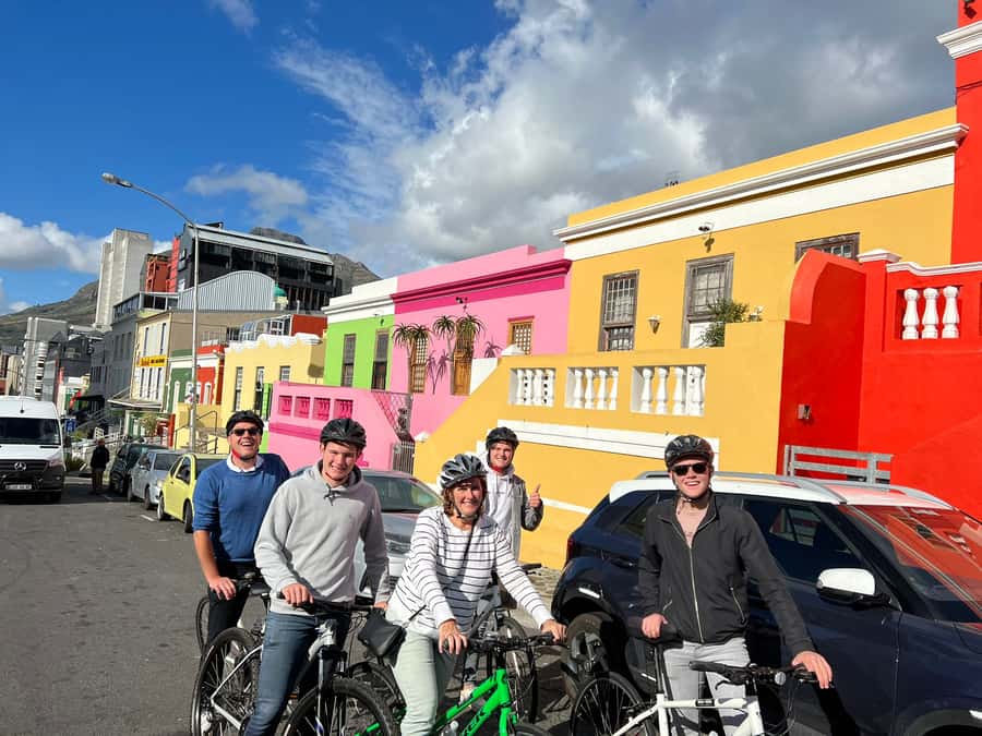 Cape Town Guided City Cycling Heritage Tour - Private Tour - Sea Point Promenade to the Cape Town Stadium area: sea views, parks, and big landmarks