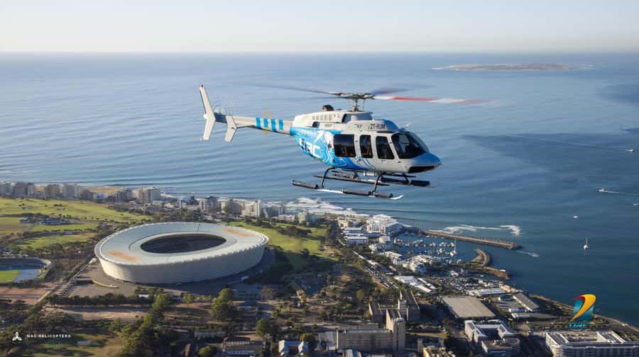 Cape Town: Hopper Helicopter Flight - How the Hopper Helicopter Flight Works From the V&A Waterfront