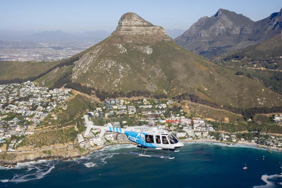 Cape Town: Hopper Helicopter Flight - Seeing Cape Town From Above, Including Table Mountain and Robben Island