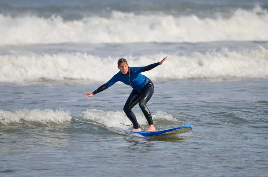 Cape Town:Learn to surf with the best view of Table Mountain - Why Big Bay and the Table Mountain backdrop make this lesson feel special