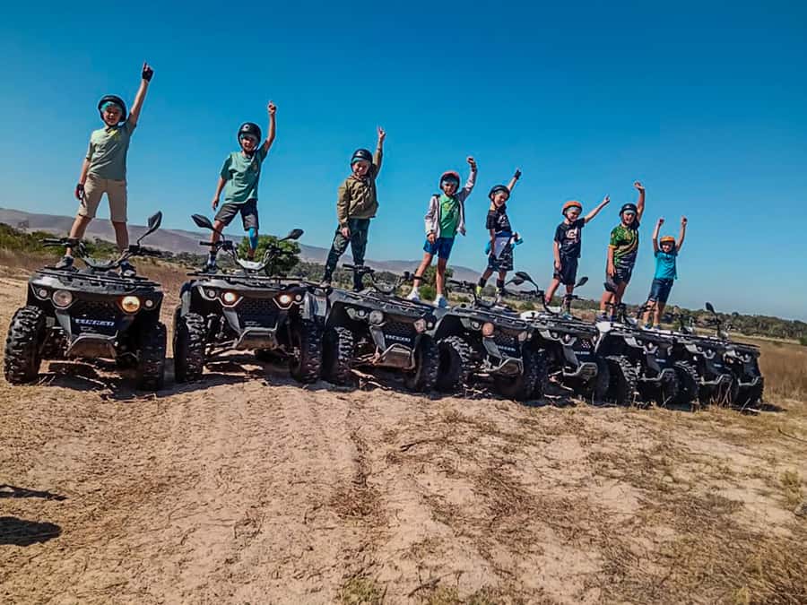 CAPE TOWN: OSTRICH RANCH QUAD BIKE RIDE & OSTRICH TOUR - The Ostrich Tour After the Ride: Guided Facts and Up-Close Encounters