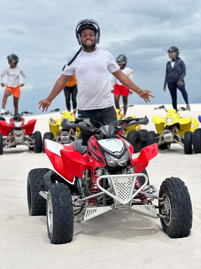 Cape Town Sand Dunes ATV Quad bike tour & PHOTOS - The Witzands Aquifer dunes trip: why this quad ride feels so different