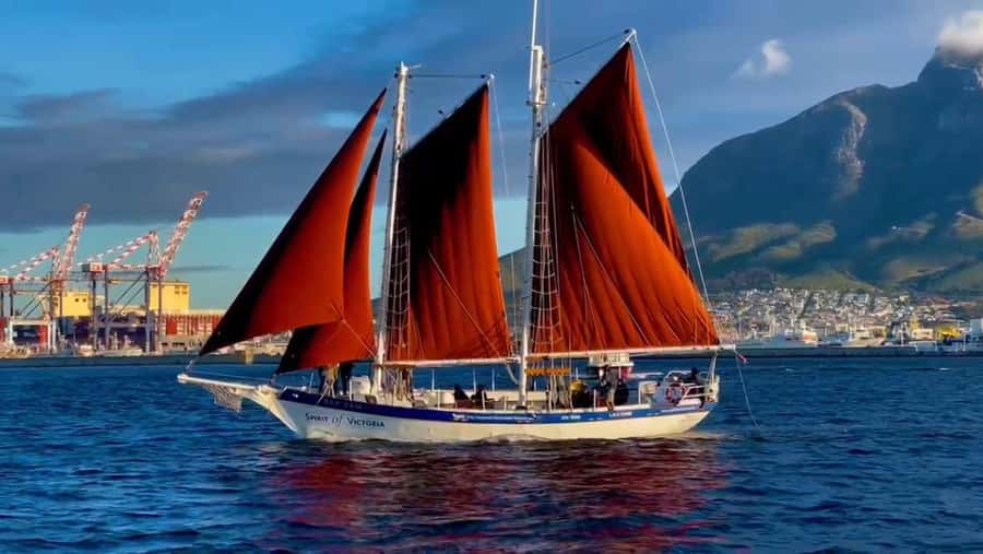 Cape Town: Sunset Cruise from V&A Waterfront with Bubbly - Getting on board: the 58-foot schooner feel at V&A Waterfront