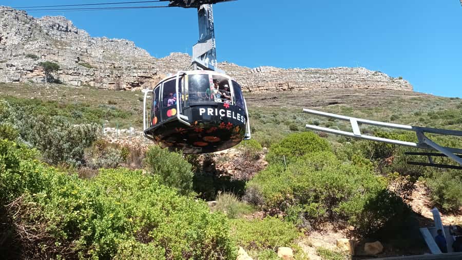 Cape Town: Table Mountain Cable Car Ticket - The Cable Car Ride Up: What to Expect as You Ascend