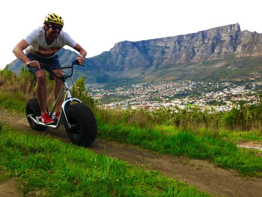 Cape Town: Table Mountain Gravity Scooter Tour - Signal Hill to Bo-Kaap: your first freewheel run