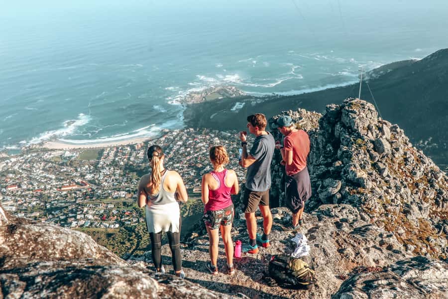 Cape Town: Table Mountain Hike via India Venster - The First Climb: Scrambling, Photo Stops, and Picnic-Spot Views