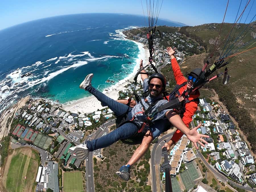Cape Town: Tandem Paragliding Adventure - Your Tandem Flight: Atlantic Views, Table Mountain, and Getting a Turn on the Controls