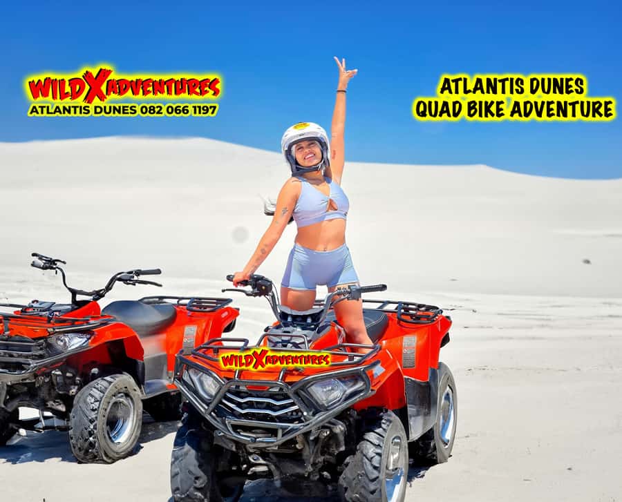Cape Town: WILDX Atlantis Quad Dune Adventure and Photo Stop - Atlantis Dunes quad biking is Cape Town adrenaline with a desert-sand payoff