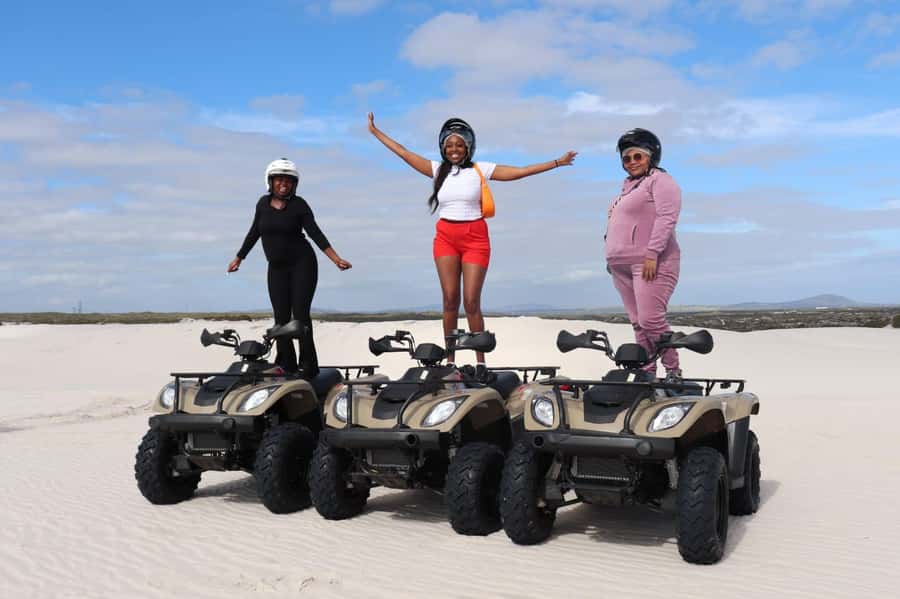 Cape Town: WILDX Atlantis Quad Dune Adventure and Photo Stop - Automatic quad bikes and the safety briefing that builds confidence