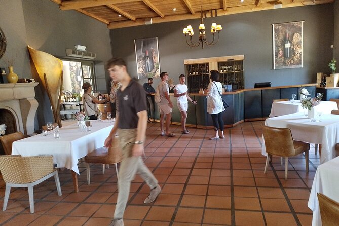 Cape Town Wine Tasting - Franschhoek second: the French corner, cheeses, and the Tram