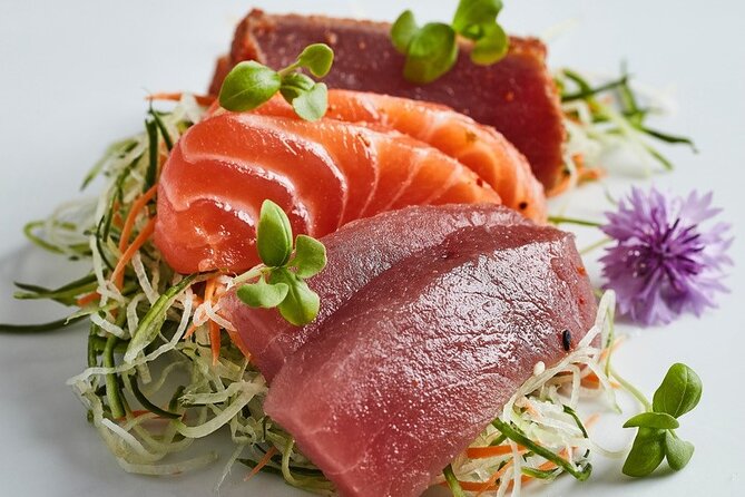 Catamaran Cruise and Sushi Experience in Cape Town - After the boat: the included 14-piece sushi meal at the V&A