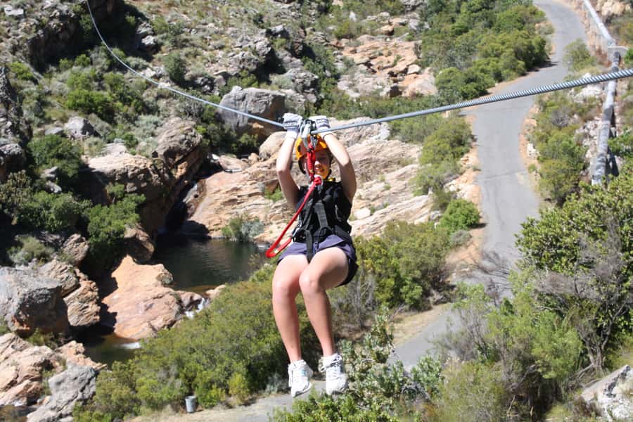 Ceres: Ziplining in the Mountains - The Zipslide Bus Ride and the Steep Walk to Your First Line