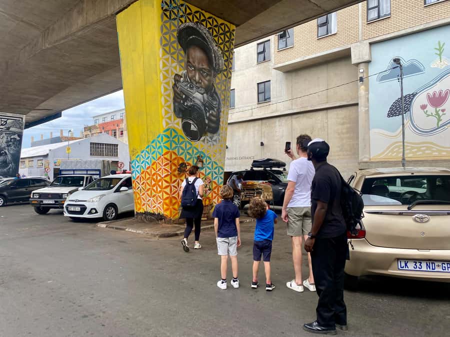 Colours of Johannesburg: A Graffiti & Street Art Tour - Meeting at Skinner Café, then a safety briefing that keeps things smooth