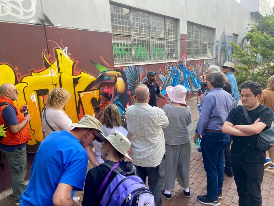 Colours of Johannesburg: A Graffiti & Street Art Tour - Braamfontein murals, tags, and why the year 2003 matters