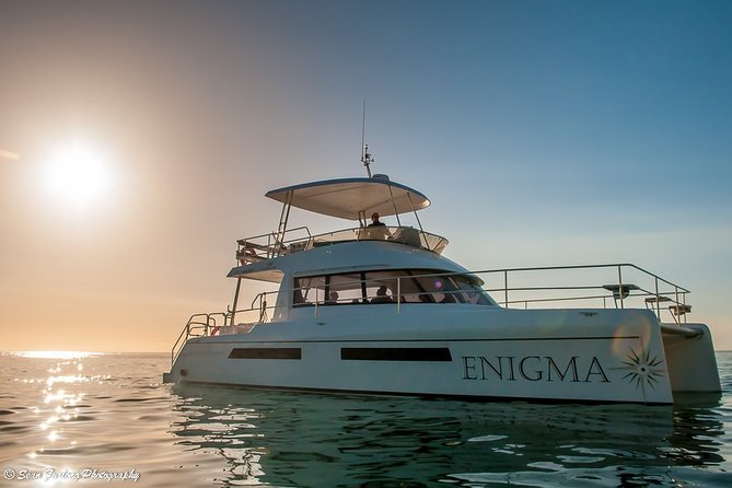 Cruise and Dine Dinner / Cape Town: Sunset Champagne Cruise and 3-Course Dinner - Waterfront Charters at Quay 5, what to expect when you arrive